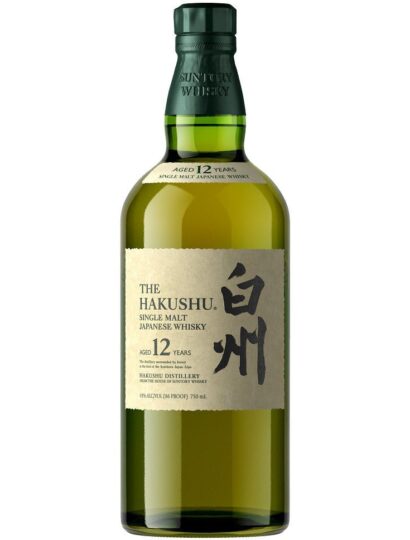 Hakushu 12 Year Old Single Malt Japanese Whisky 750 ml