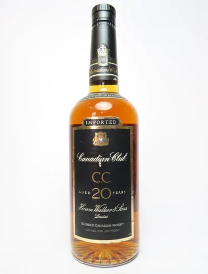 Canadian Club 20YO Limited Edition Blended Canadian Whisky - Bottled 1995 (40%, 75cl)
