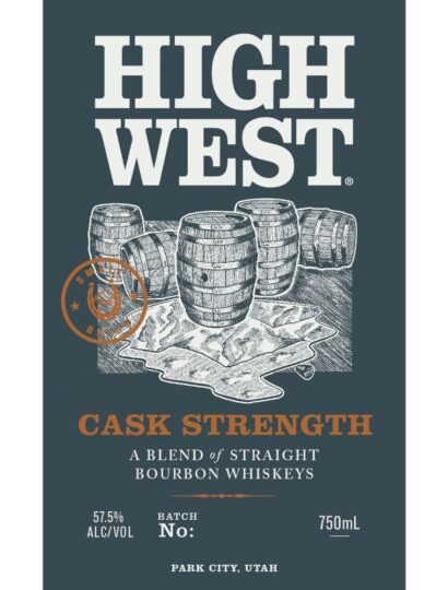 High West Cask Strength Blended Bourbon
