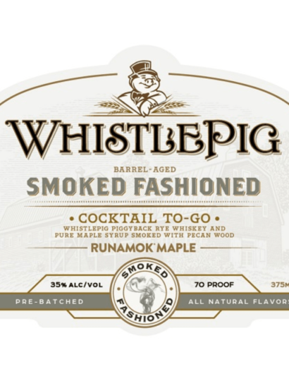 WhistlePig Smoked Fashioned Cocktail To-Go 375ml