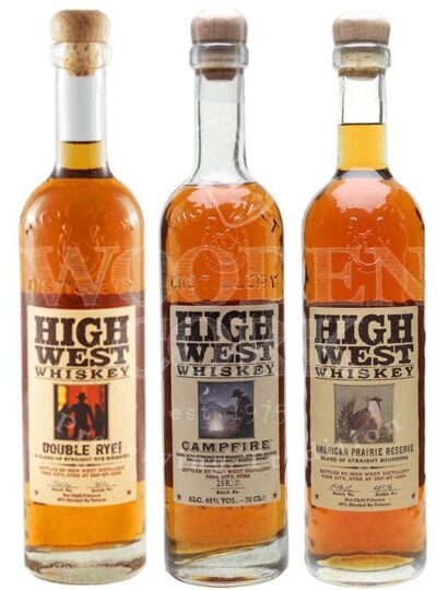 High West Double Rye, Campfire & American Prairie Bundle