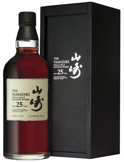 The Yamazaki 25 Year Old Single Malt Japanese Whisky