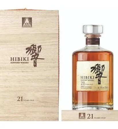 Hibiki 21 Years 100th Anniversary Edition Japanese Blended Whisky 700ml