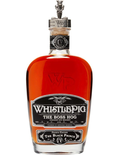 WhistlePig The Boss Hog IV The SKINNY Black Prince IV