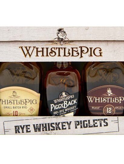 Whistlepig "Rye Whiskey Piglets" Flight Gift Set
