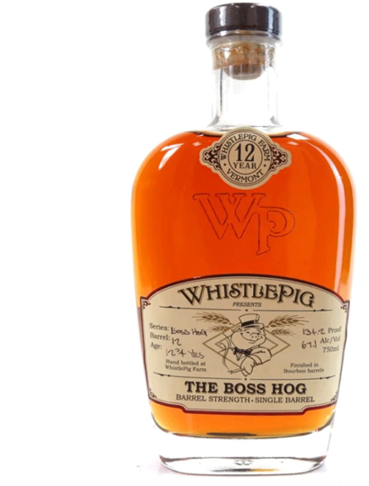 WhistlePig The Boss Hog Single Barrel 1st Edition Straight Rye
